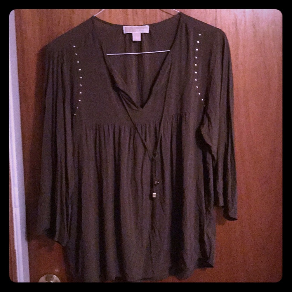 3/4 sleeve Michael Kors top
